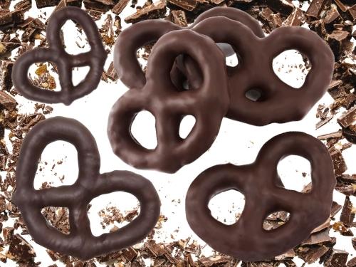 Dark Chocolate Pretzel Pails 1lb 